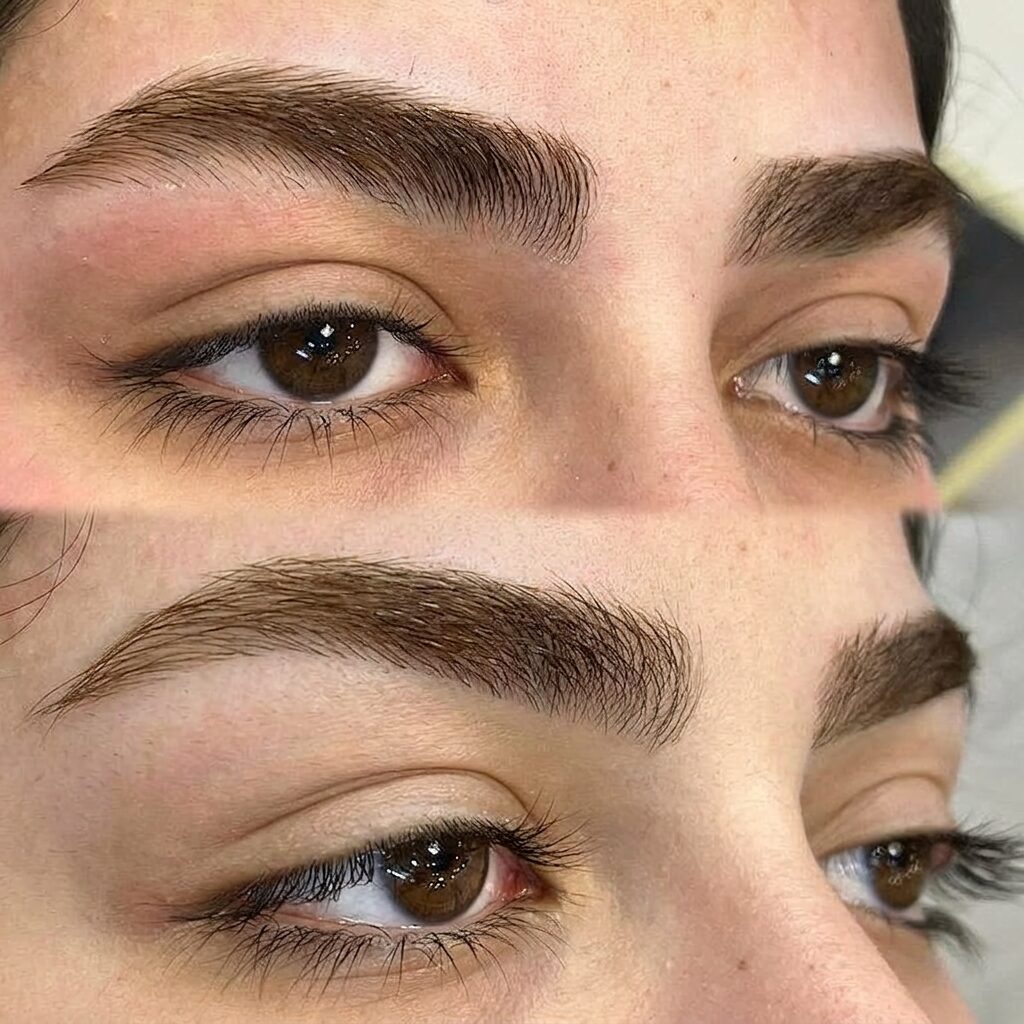 Kulmalaminointi ja värjäys – before & after